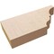 Ekena Millwork 2in. W x 6in. H x 12in. L Asheboro Woodgrain TimberThane Rafter Tail, Primed Tan RFTUR02X06X12ASHRCPR - alternate 3
